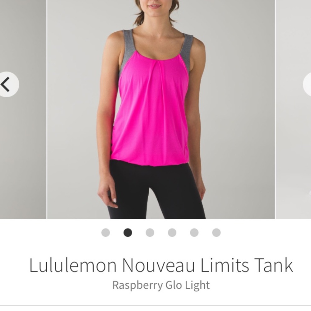 Lululemon Nouveau Limits Tank